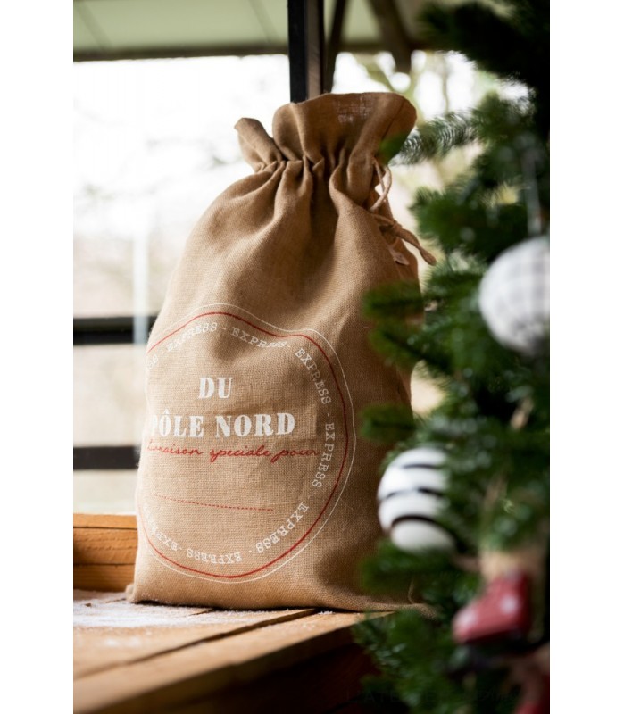 Lot De 12 Sacs Cadeau Noël En Jute - 15x10 Cm, Avec Cordon, Motifs Gnomes, Parfait Pour Bonbons Ou Petits Cadeaux